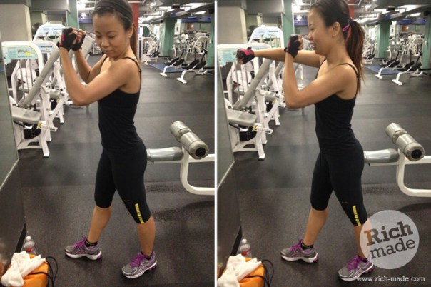 Rich-made Gym Session with Buddy Amandabot