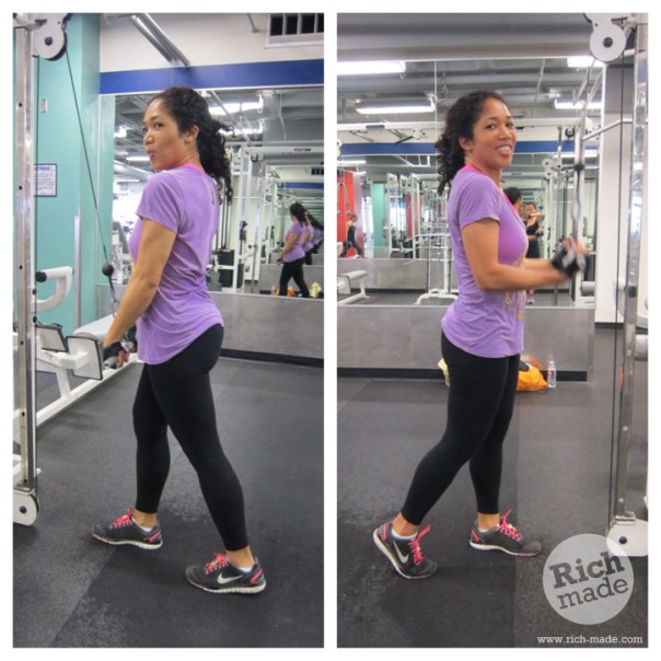 Richmade Workout Session with Amandabot