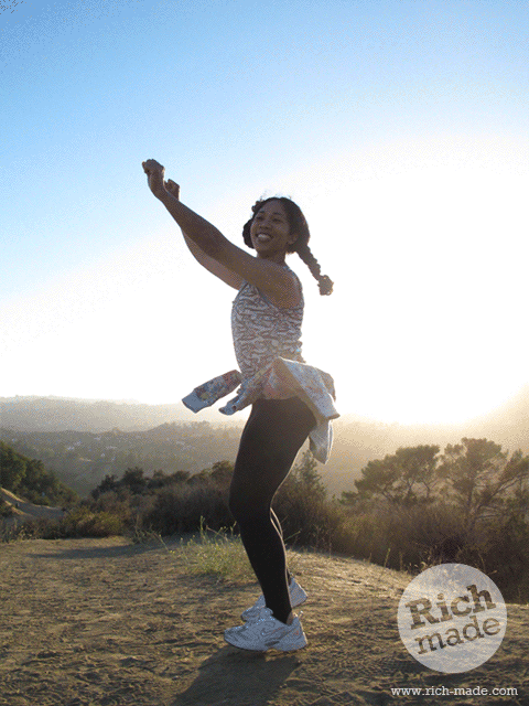 Richmade Animated gif jumping at Griffith Park