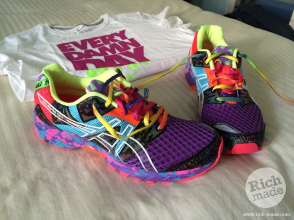 Richmade -- Nike Every Damn Day T-shirt and Asics GEL-NOOSA TRI™ 8